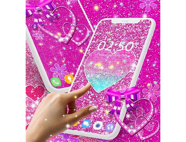 Pink Glitters Live Wallpapers for Android - Download the APK from Habererciyes